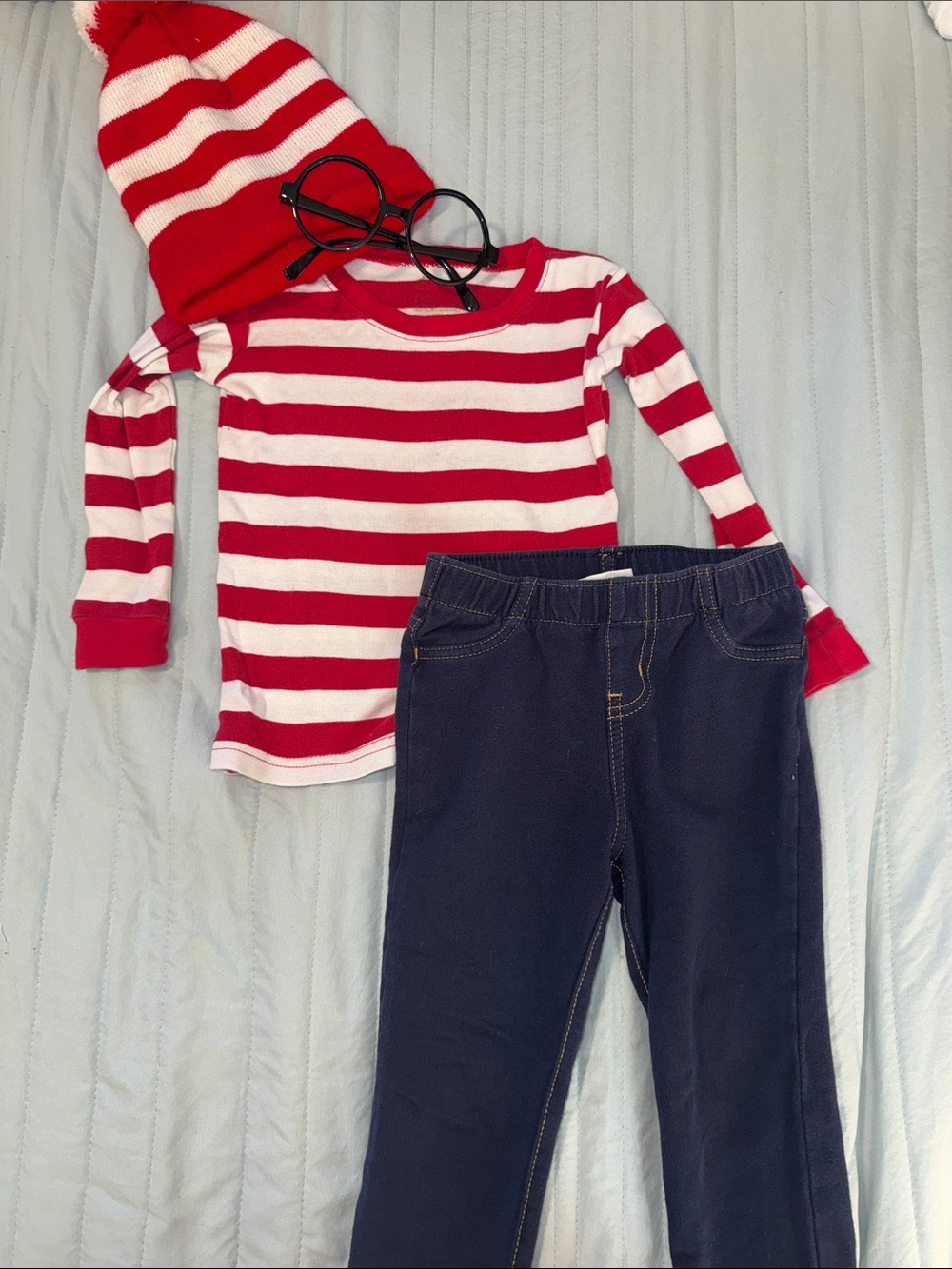 Where’s Waldo Halloween Costume 2/3T